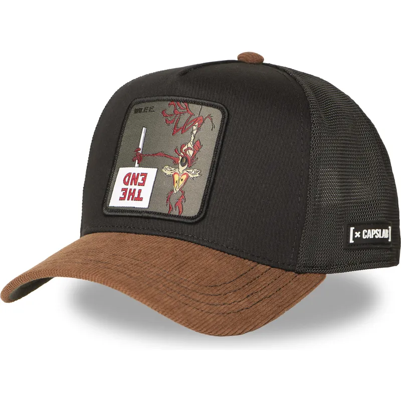 cepice-zaoblena-cerna-snapback-loo12-wi2-kojot-looney-tunes-capslab