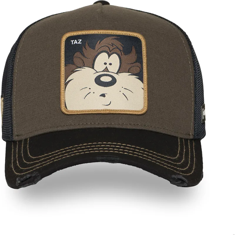 mehrfarbige-trucker-kappe-tasmanischer-teufel-loo12-ta2-looney-tunes-von-capslab