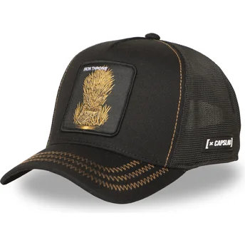 Čepice zaoblená černá snapback HOD IRO Železný trůn Hra o trůny Capslab