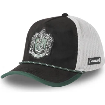 Schwarze und weiße Slytherin-Trucker-Kappe HP3 SLY Harry Potter von Capslab