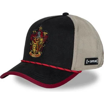 Čepice zaoblená žádné zvíře černá snapback Gryffindor HP3 GRY Harry Potter Nebelvír Harry Potter Capslab