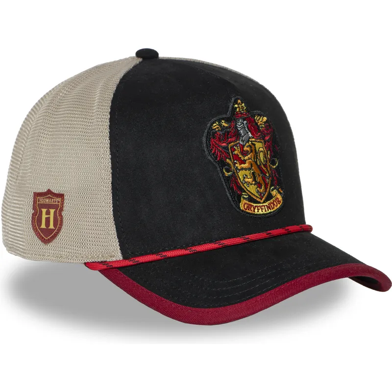 cepice-zaoblena-zadne-zvire-cerna-snapback-gryffindor-hp3-gry-harry-potter-nebelvir-harry-potter-capslab