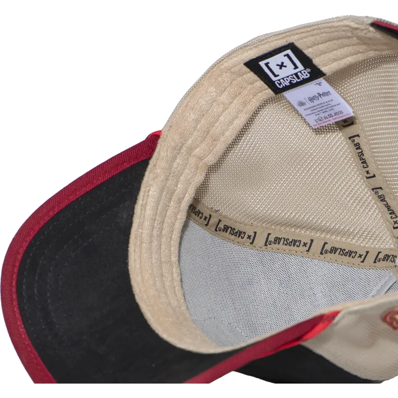cepice-zaoblena-zadne-zvire-cerna-snapback-gryffindor-hp3-gry-harry-potter-nebelvir-harry-potter-capslab
