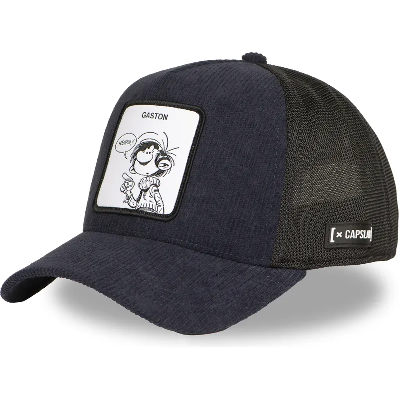 gaston-lagaffe-glg2-gbd-marinbla-och-svart-truckerkeps-fran-capslab