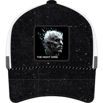 Čepice zaoblená černá snapback GOT NIG Noční král Hra o trůny Capslab
