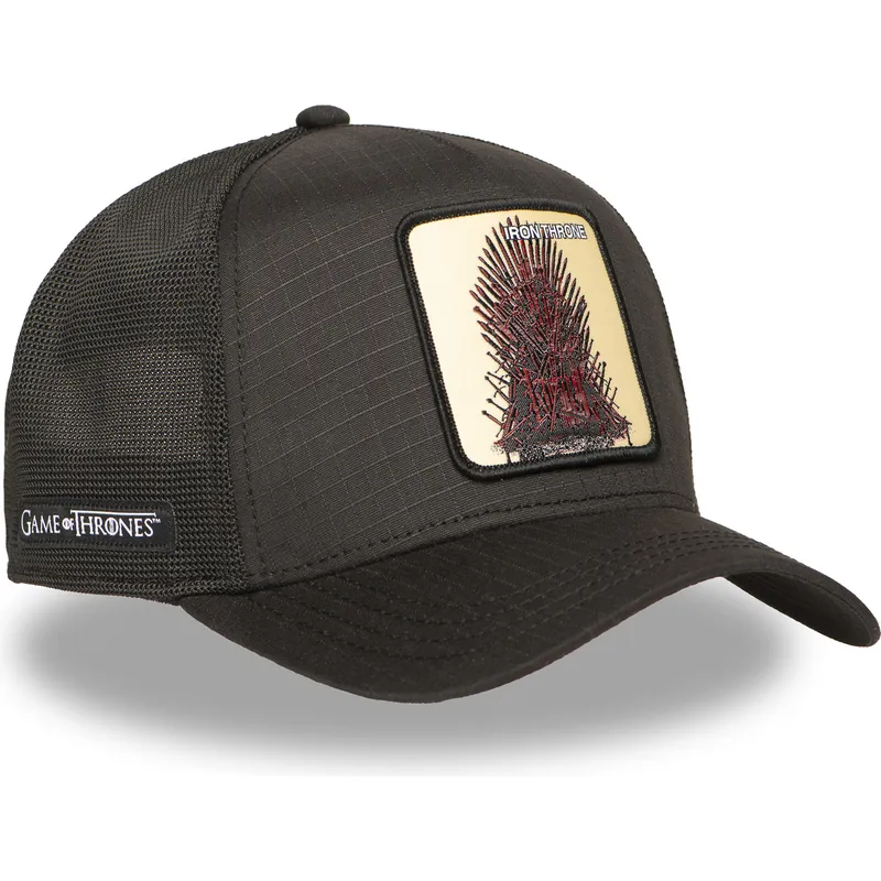 gorra-trucker-negra-trono-de-hierro-got-iro-juego-de-tronos-de-capslab