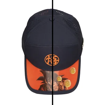 Čepice zaoblená námořnická modrá nastavitelný pásek Son Goku DBZ10 GOK Dragon Ball Son Goku Dragon Ball Capslab