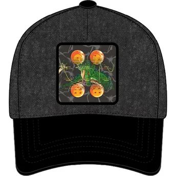Καπέλο μαύρο snapback καμπύλης Shenron DBS7 SHE Dragon Ball από Capslab
