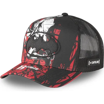 Čepice zaoblená černá snapback DC10 GRA CT Batman DC Comics Capslab