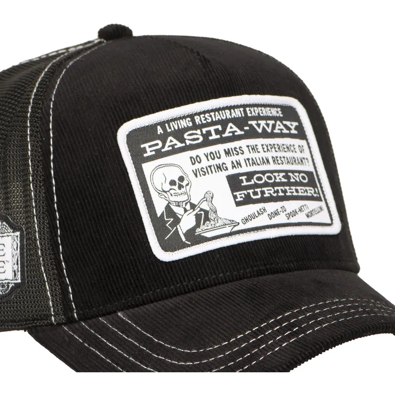 svart-trucker-keps-pasta-way-btj-pas-beetlejuice-fran-capslab