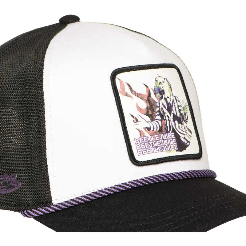 svart-och-vit-trucker-keps-beetlejuice-btj-bee-beetlejuice-fran-capslab