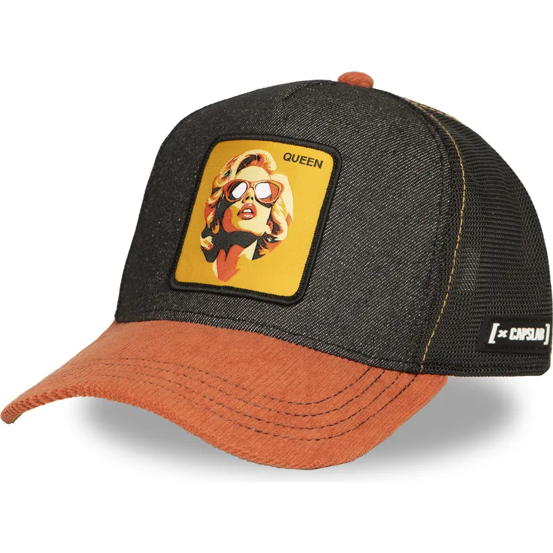 cepice-zaoblena-cerna-snapback-queen-fam-que-marilyn-monroe-celebrity-capslab