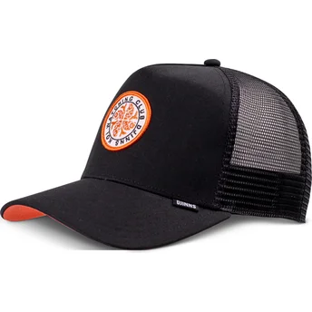 Čepice zaoblená černá snapback Koi Watching Club HFT Djinns