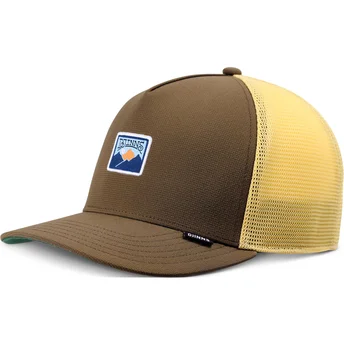 Čepice zaoblená zelená snapback Seersoftmesh HFT Djinns