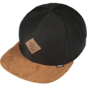 cepice-rovna-cerna-snapback-honey-knit-djinns