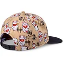 cepice-rovna-bezova-snapback-pro-deti-lucky-cat-linen-djinns