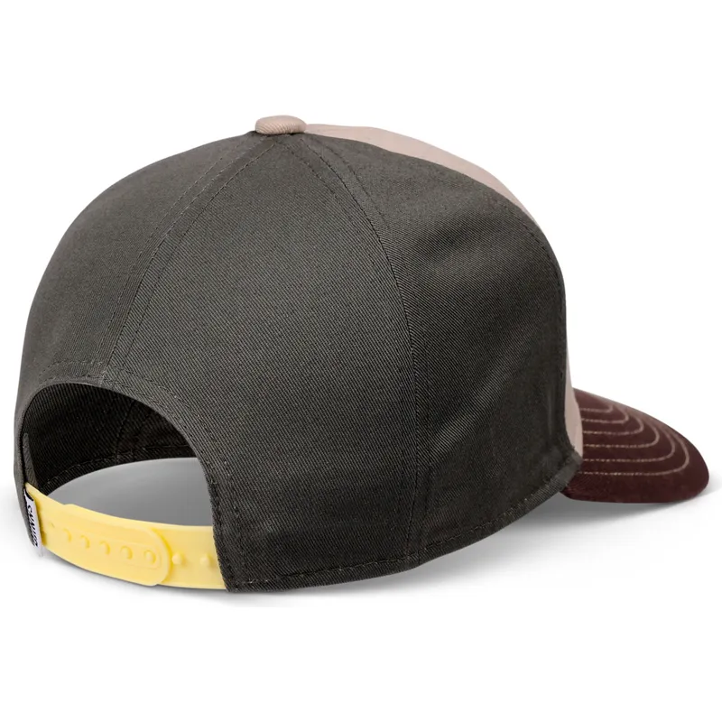 gebogene-mehrfarbige-snapback-kappe-fur-kinder-food-bacon-basic-von-djinns