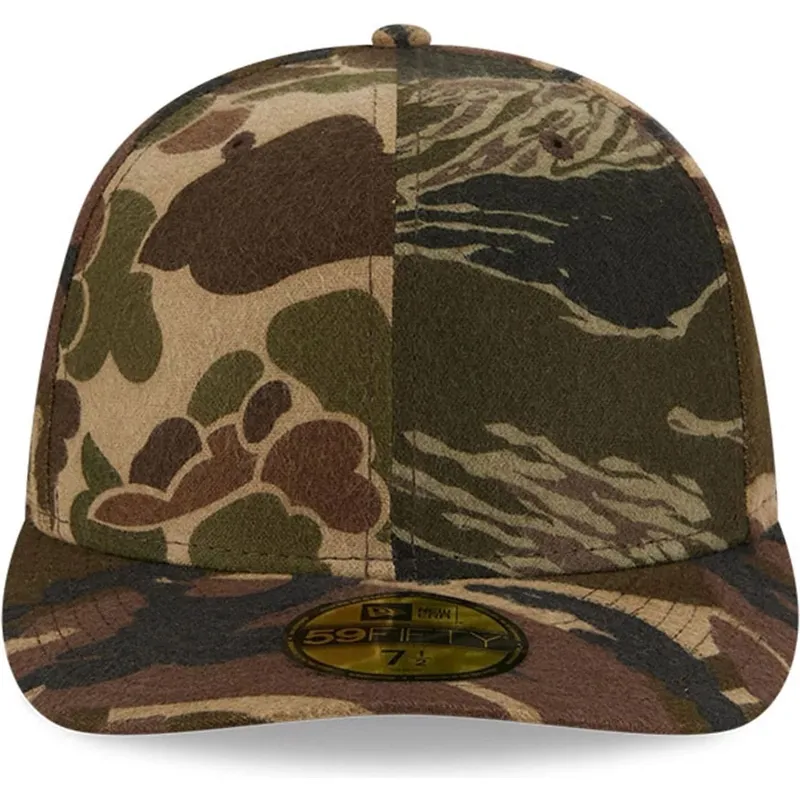 gebogene-camouflage-kappe-verstellbar-59fifty-pre-curved-brushed-cotton-three-looms-woodland-von-new-era