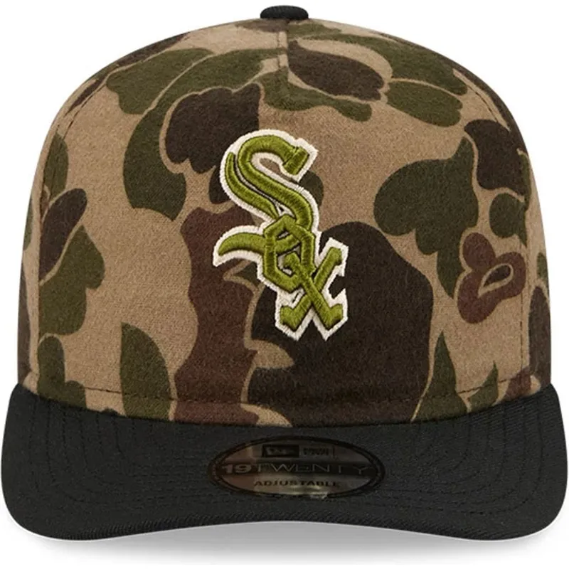 bojd-keps-kamouflage-justerbar-19twenty-brushed-cotton-three-looms-duck-fran-chicago-white-sox-mlb-av-new-era