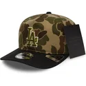 cepice-zaoblena-maskacova-nastavitelny-pasek-19twenty-brushed-cotton-three-looms-duck-los-angeles-dodgers-mlb-new-era