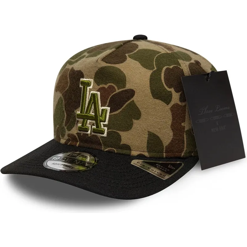 cap-zaoblena-camouflage-adjustable-strap-19twenty-brushed-cotton-three-looms-duck-los-angeles-dodgers-mlb-new-era