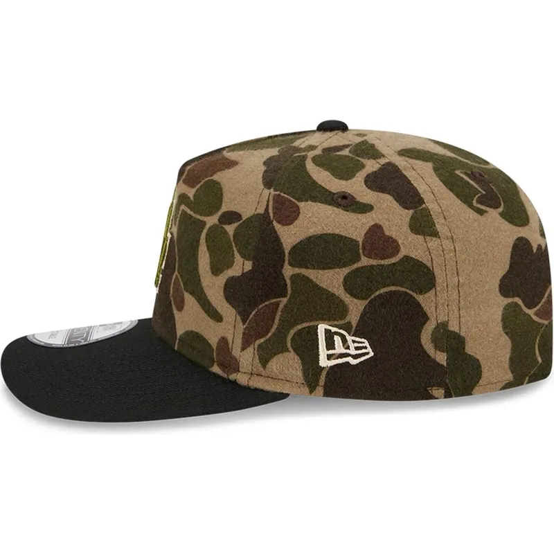 cepice-zaoblena-maskacova-nastavitelny-pasek-19twenty-brushed-cotton-three-looms-duck-los-angeles-dodgers-mlb-new-era