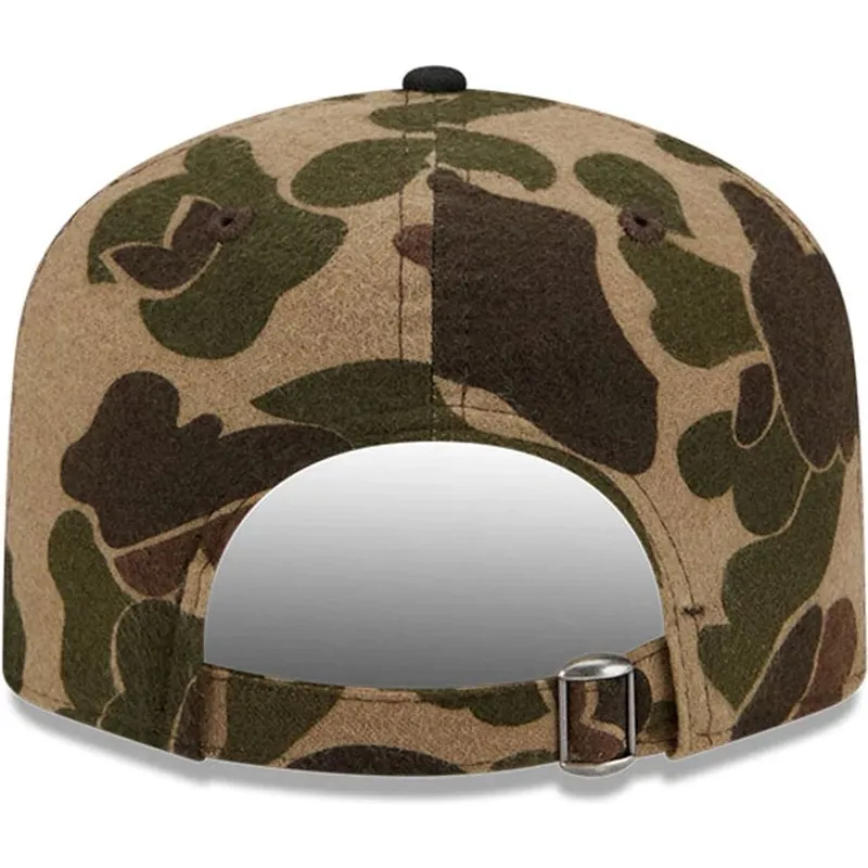 cepice-zaoblena-maskacova-nastavitelny-pasek-19twenty-brushed-cotton-three-looms-duck-los-angeles-dodgers-mlb-new-era