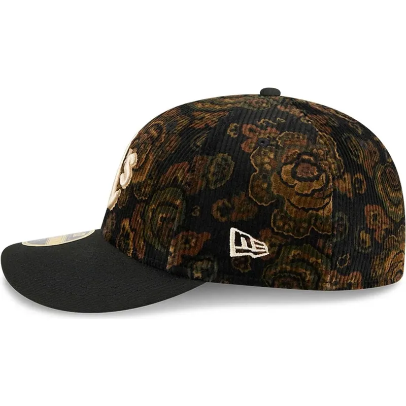 59fifty-low-profile-floral-cord-three-looms-printed-corduroy-oakland-athletics-mlb-new-era
