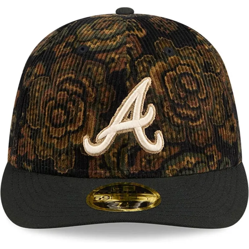 59fifty-low-profile-floral-cord-three-looms-printed-corduroy-atlanta-braves-mlb-new-era