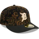 cepice-zaoblena-cerna-prilehava-59fifty-low-profile-floral-cord-three-looms-printed-corduroy-detroit-tigers-mlb-new-era