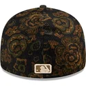 svart-bojd-keps-justerbar-59fifty-low-profile-floral-cord-three-looms-printed-corduroy-fran-detroit-tigers-mlb-av-new-era