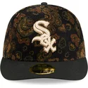 cap-zaoblena-black-ajustada-59fifty-low-profile-floral-cord-three-looms-printed-corduroy-chicago-white-sox-mlb-new-era