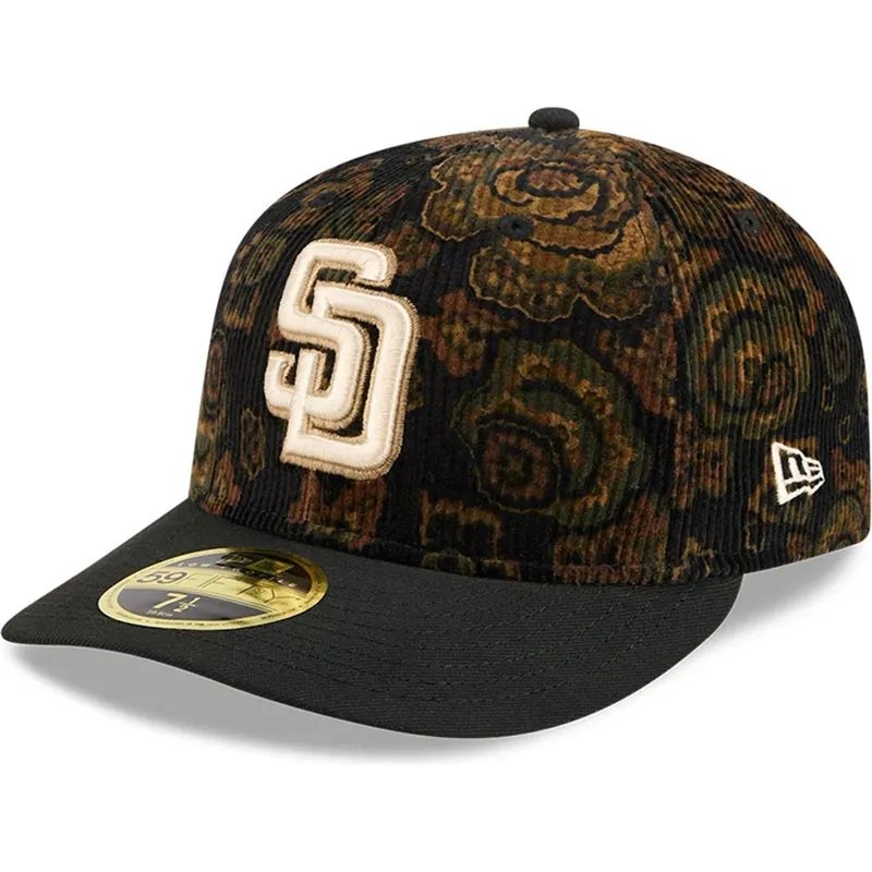 59fifty-low-profile-floral-cord-three-looms-printed-corduroy-san-diego-padres-mlb-new-era