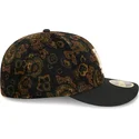 cepice-zaoblena-cerna-prilehava-59fifty-low-profile-floral-cord-three-looms-printed-corduroy-los-angeles-dodgers-mlb-new-era