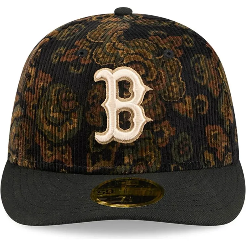 cepice-zaoblena-cerna-prilehavy-59fifty-low-profile-floral-cord-three-looms-printed-corduroy-boston-red-sox-mlb-new-era