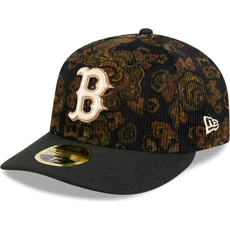 cepice-zaoblena-cerna-prilehavy-59fifty-low-profile-floral-cord-three-looms-printed-corduroy-boston-red-sox-mlb-new-era