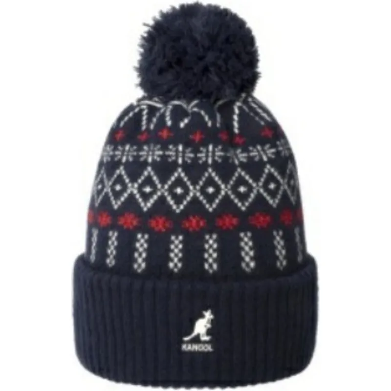 cepice-pompon-namornicka-modra-holiday-dk-blue-kangol