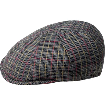 Boina Grau Pattern Flexfit Grau Karo von Kangol