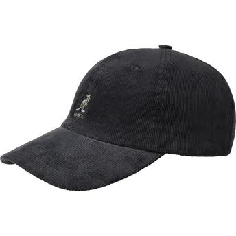 Cap zaoblená black adjustable strap Kangol