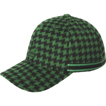 Čepice zaoblená zelená nastavitelný pásek Block Zig Baseball Green Kangol