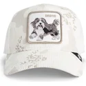 gorra-trucker-blanca-perro-bestie-corduroy-camo-the-farm-de-goorin-bros