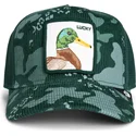 truckerkeps-gron-anka-lucky-duck-corduroy-camo-the-farm-fran-goorin-bros