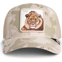 gorra-trucker-beige-leon-king-corduroy-camo-the-farm-de-goorin-bros