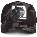 schwarze-trucker-kappe-panther-panther-corduroy-camo-the-farm-von-goorin-bros
