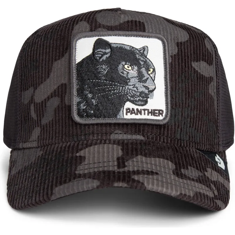svart-truckerkeps-panter-panther-corduroy-camo-the-farm-av-goorin-bros
