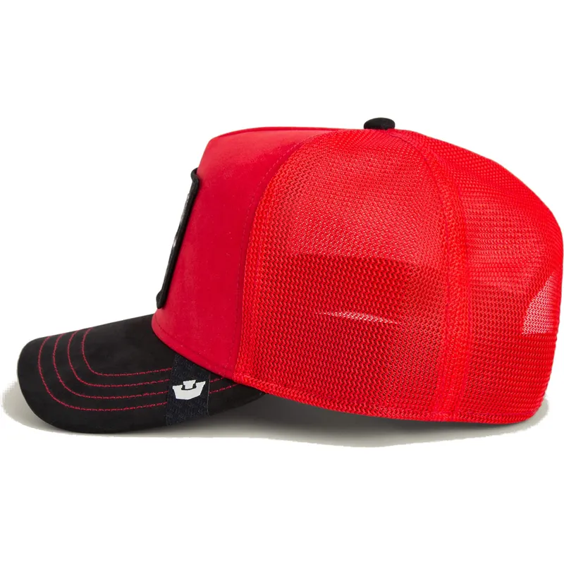 cepice-zaoblena-cervena-snapback-ruthless-buffalo-suede-the-farm-goorin-bros cepice-zaoblena-cervena-snapback-ruthless-buffalo-suede-the-farm-goorin-bros