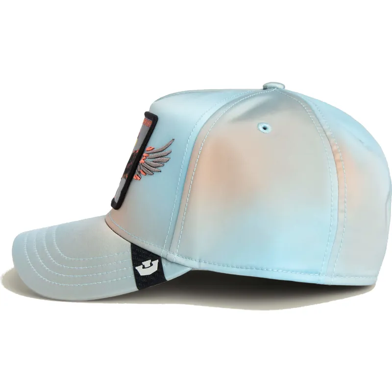 mehrfarbige-gebogene-snapback-kappe-phonix-forever-never-stop-never-stopping-wings-the-farm-von-goorin-bros