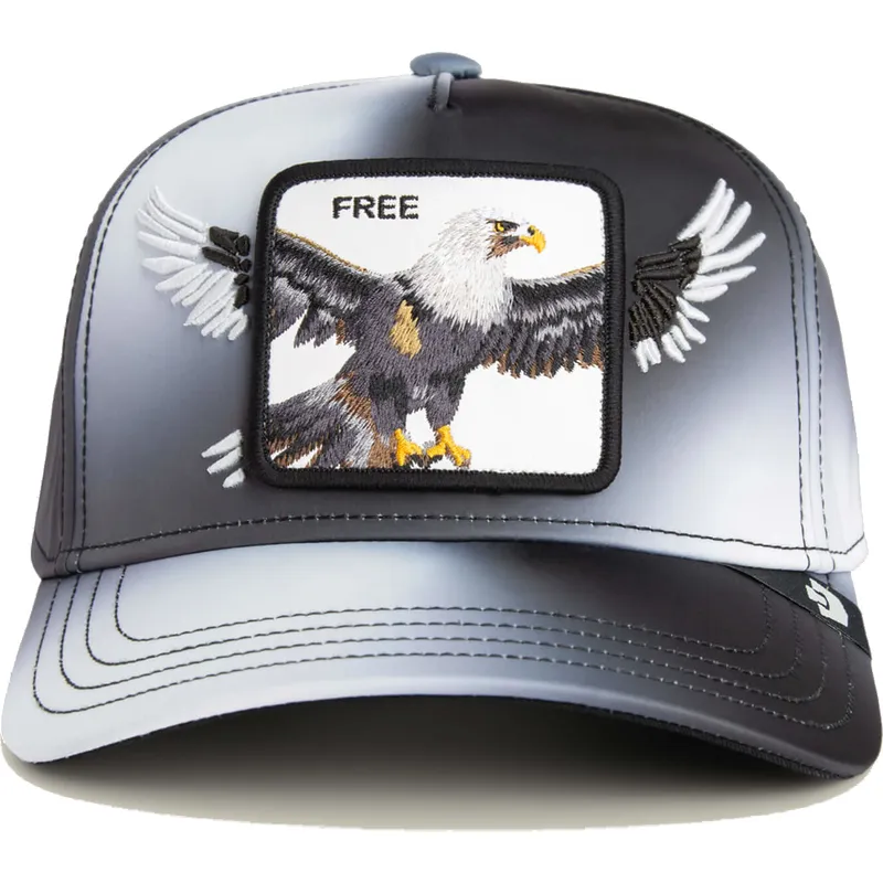 gorra-curva-negra-snapback-aguila-free-steal-this-hat-wings-the-farm-de-goorin-bros