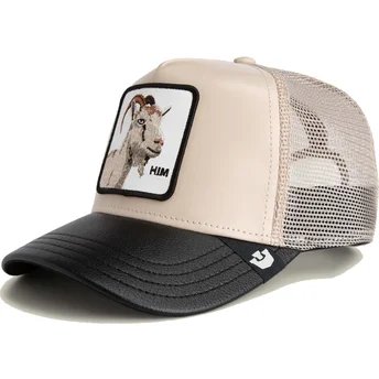 Cap zaoblená beige snapback The Farm de Goorin Bros.