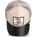 goorin-bros-him-courtside-the-farm-beige-und-schwarze-trucker-kappe-mit-ziege